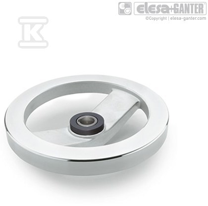 Roue à main GN 322.4-140-K12-A-DR - Z009123